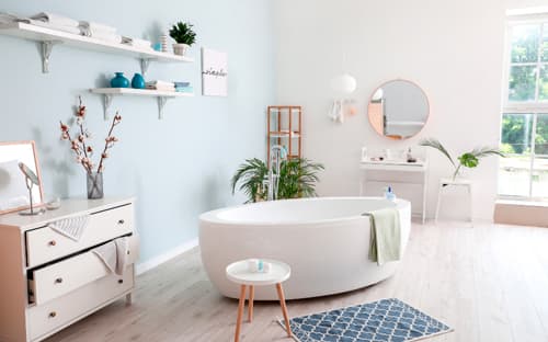 Turning the bathroom into a home spa: relaxation and wellbeing at home