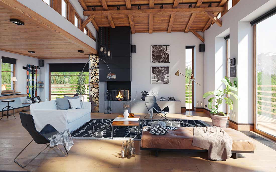 arredamento casa in montagna