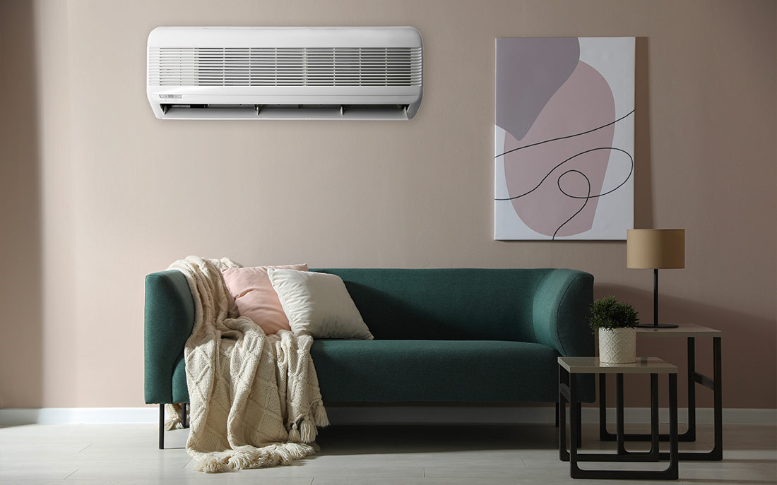 esempio posizione climatizzatore non invasiva